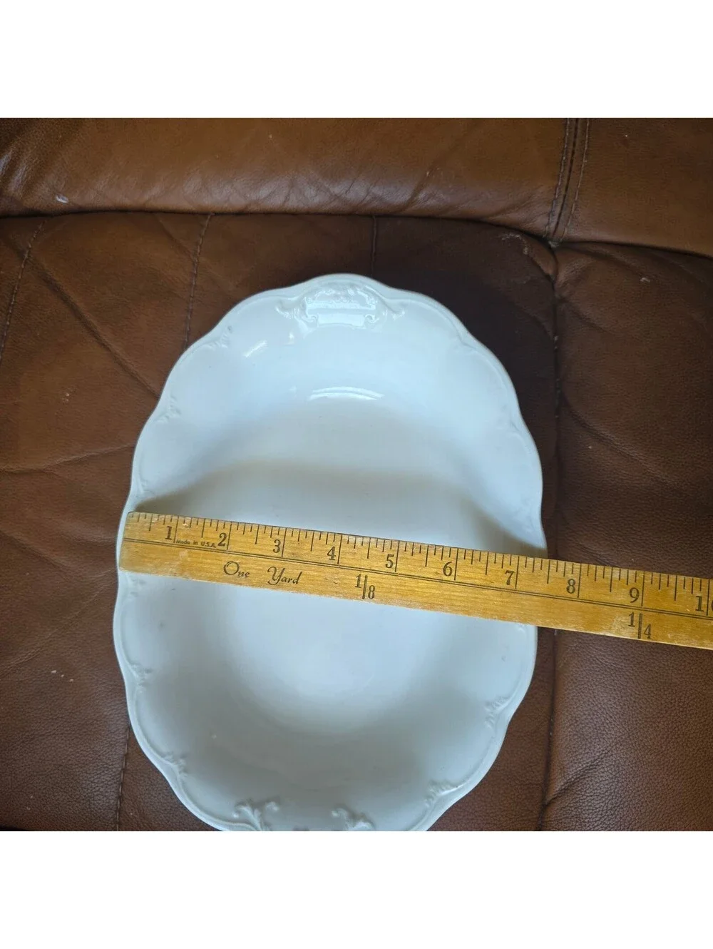 Antique J&G Meakin Hanley England White Ironstone 10